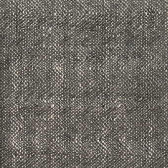 Herringbone fabric sample in gray and off-white tones features a dense, textured weave with diagonal lines and a subtle sheen, labeled “turri > fabric cat. t > 756 c.”